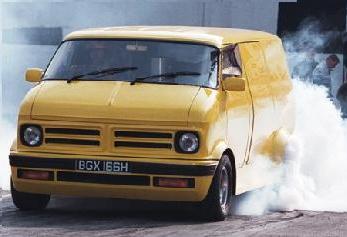 One of Bob's smokey burnout's