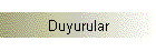 Duyurular