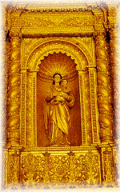 Interior of a church in Panaji