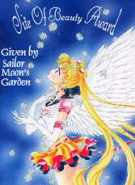 Sailor Moon's Garden Site of Beauty Award