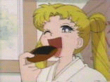 Serena with a  toast
