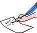 Writing a letter