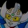 Anime capture. Big blue-green eyes...