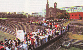 Marcha del CGH el 2 de octubre de 1999