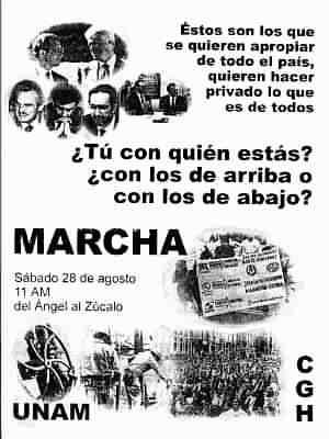 'con quin ests? con los de arriba o con los de abajo?'