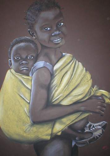 Woman and Baby