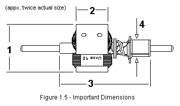 important armature dimensions