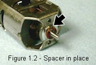 installing the spacer