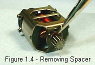 removing the spacer