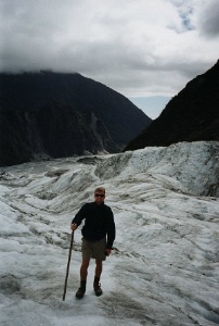 Walking on the Fox Glacier