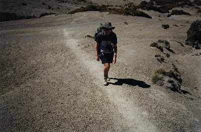 Somewhere on the Tongariro tramp