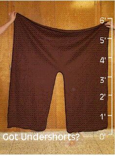 Disclaimer:  Undershorts Anonymous does not endorse the consumption of anonymous undershorts.
