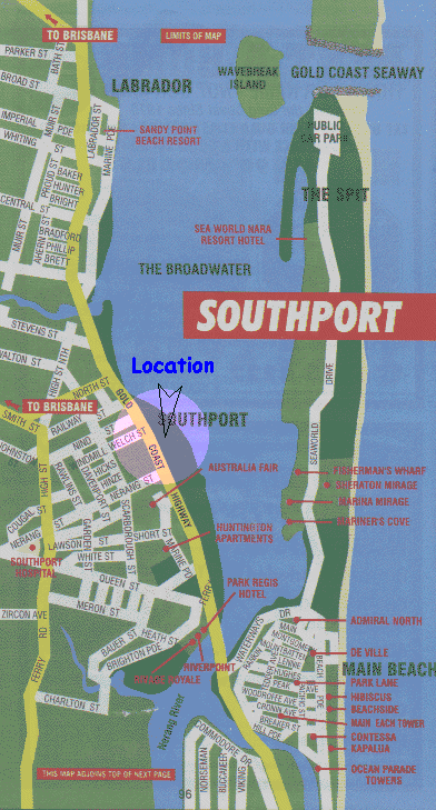 Southport Map