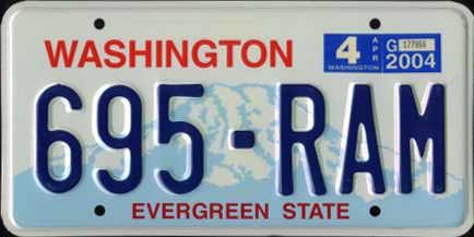 WA 04 #695-RAM