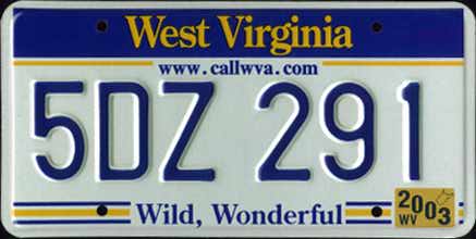 WV 03 #5DZ 291