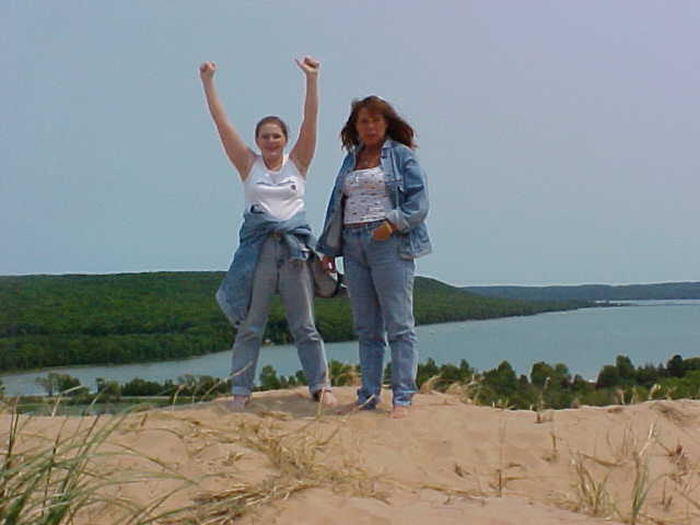 It's a long way to the top ...but we made it!