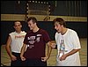 Wer trgt das beste Shirt? Oliver Wolf, Hannes Tonak, Frank Stier