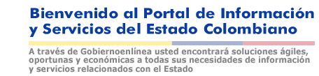 El portal de los servicios del Estado colombiano (7929 bytes)