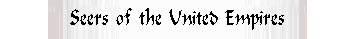 Seers of the United Empires
