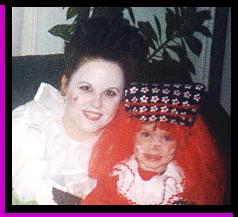 Sierra and me... the clowns.