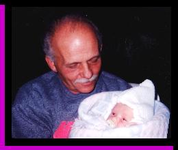 My dad and baby Brandon