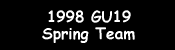1998 Girls' Under-19 Spring Team
