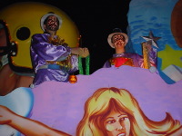 me on a float