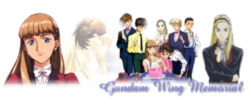 Welcome to Gundam Wing Memorial