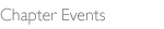 Chapter Events