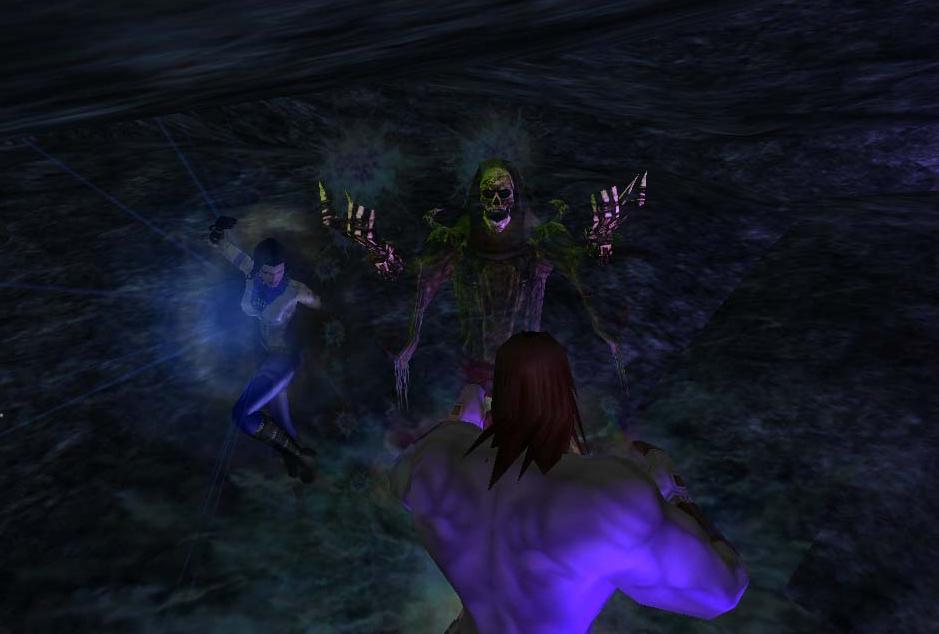 BlueWolf Faces The Undead During The First TF
