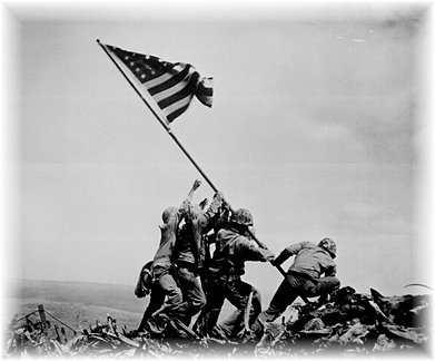 Flag rasing