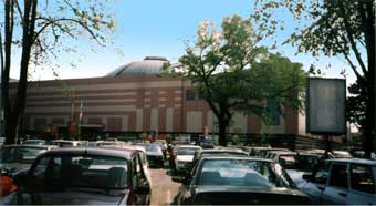 Le parking du Bucharest Mall