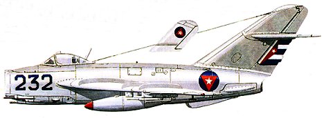 MiG-17AS N232 de Guerra Jimenez