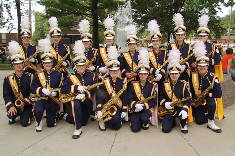 The 2005 BMB Saxophone section