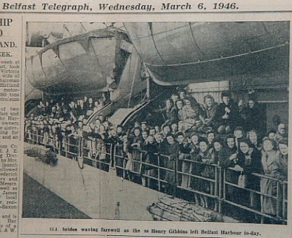 on deck of the Henry Gibbins