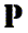 P