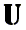 U
