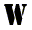 W