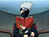 Kakashi Sensei reading come come paradise