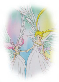 Small Lady and Princess Serenity