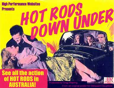 HOT RODS DOWN UNDER