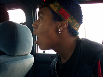 Jupie, during the trip to Albany
