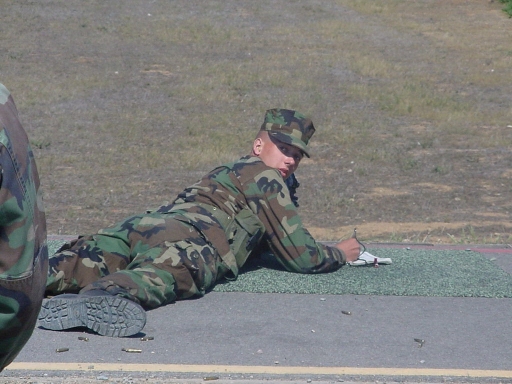 Recruit Spencer qualifies Expert