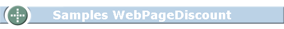 Samples WebPageDiscount