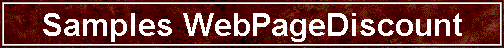 Samples WebPageDiscount