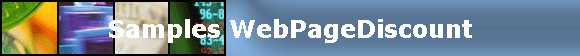Samples WebPageDiscount