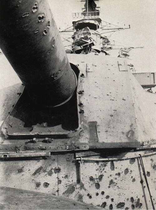gouged turret