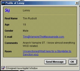 screen shot