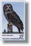 Great Gray Owl US stamp
