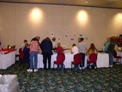 Begginer Table at the stamp show